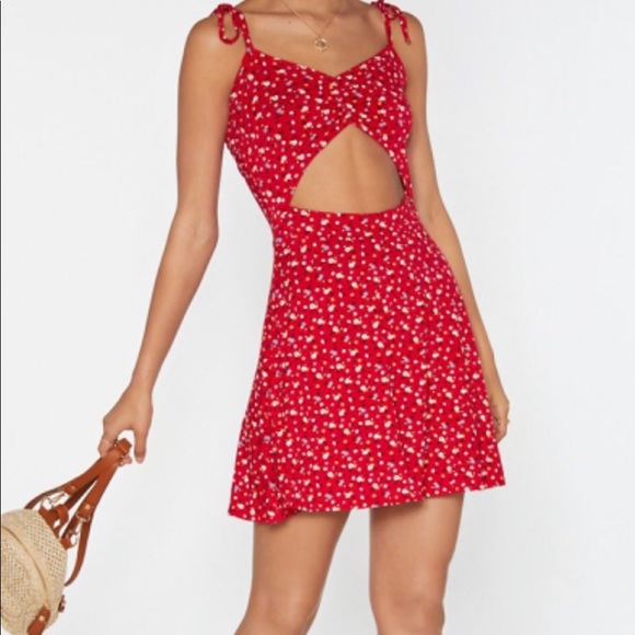 Dress from NASTYGAL never worn size 6 - Picture 1 of 1